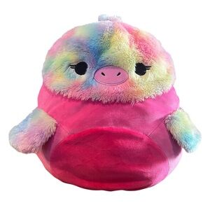Squishmallows 14” Abilene the Tie-Dye Punk Ostrich Bird Squishmallow